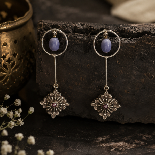 Neel Pushp Earrings